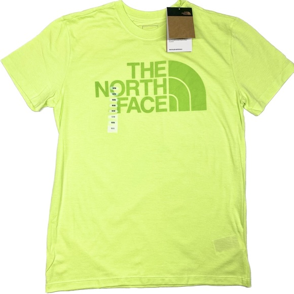 NWT The North Face Yellow T-Shirt Men’s Size Medium (Slim Fit) - Picture 2 of 11
